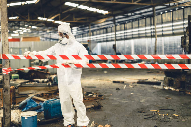 Professional Drug Lab Cleanup technician working in Granite Bay, CA
